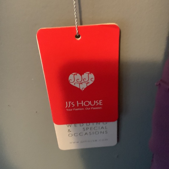 J J House Mother of the Bride dress. NWT Lavender with bodice detail size 10 - Picture 3 of 4